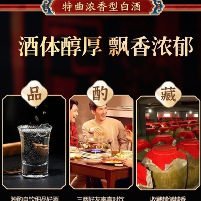 特曲酒 泸州文物窖池古法传承 五粮浓香型白酒 口粮酒图4