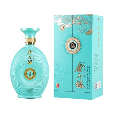 金六福白酒50.8度500ml兼香型纯粮白酒整箱发货喜宴酒宴回礼图5