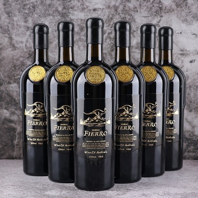 澳洲进口红酒西拉干红葡萄酒六支礼盒装春节送礼厂家批发代发图5