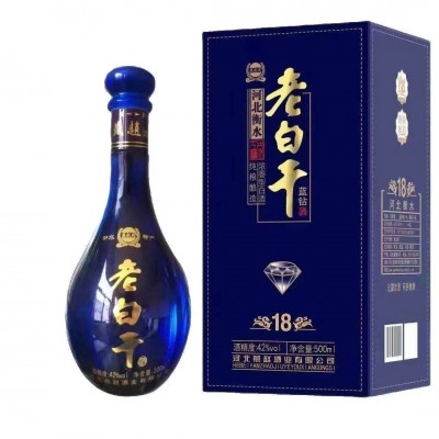 【包邮2箱起批】42度白酒盒装整箱4盒批发酒水固态发酵浓香老白干图5