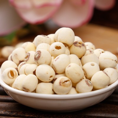 去芯磨皮白莲 有芯红莲 开边莲子 湘潭莲子干货 支持贴牌定制图2