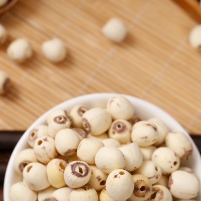 去芯磨皮白莲 有芯红莲 开边莲子 湘潭莲子干货 支持贴牌定制图3