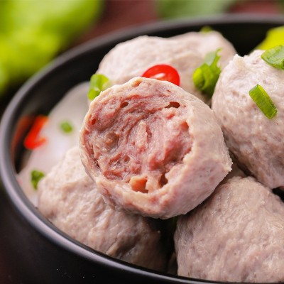 米小牛冻品丸子牛肉丸潮汕丸子火锅烧烤关东煮食材图3