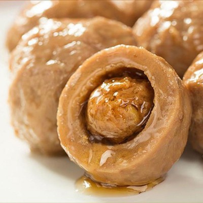 关东煮麻辣烫火锅丸子 餐饮家用食材撒尿肉丸 冰箱冷藏速冻品肉丸图4