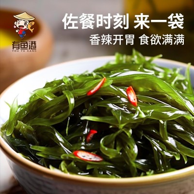 现货精品烘干压缩海带丝16g/袋圆饼免切火锅干海带批-发贴牌定制图3