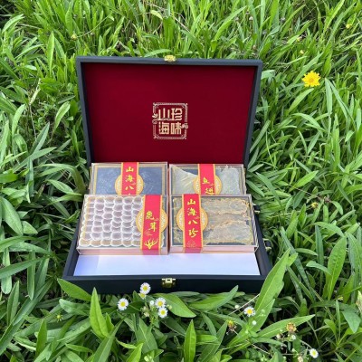 年货送礼海参鹿茸鲍鱼礼盒高档淡干特产干货礼盒装送长辈礼品滋补图5