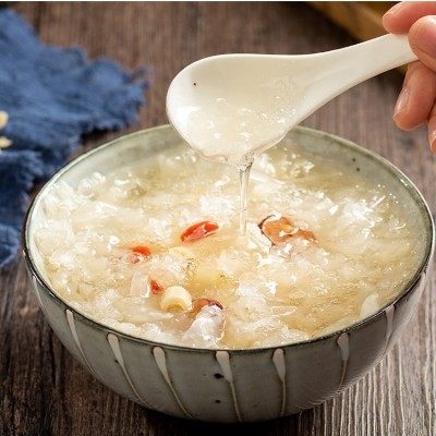 古田银耳碎干货批发搭配红枣百合莲子组合商用糯耳批发软糯易出胶图3