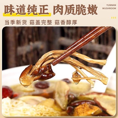 福建古田特产级新鲜干茶树菇不开伞干货一斤农家天然柄短香嫩500g图3