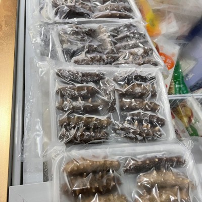 小包装已发好大连海参辽参即食海参新鲜水产 500g/盒 10-12只图2