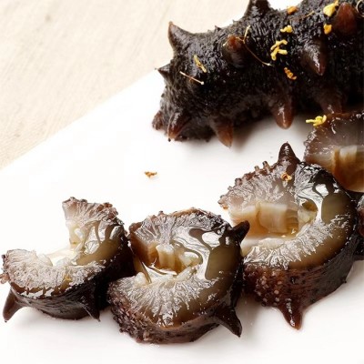 小包装已发好大连海参辽参即食海参新鲜水产 500g/盒 10-12只图3