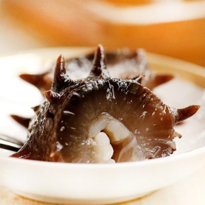 小包装已发好大连海参辽参即食海参新鲜水产 500g/盒 10-12只图4