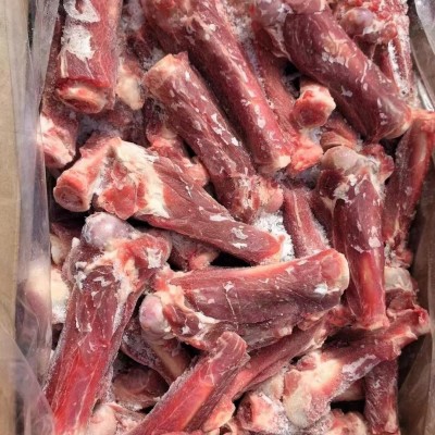 新鲜羊棒骨带肉羊腿骨内蒙古羊肉现杀冷冻羊筒骨腿吸骨髓煲汤批发图2