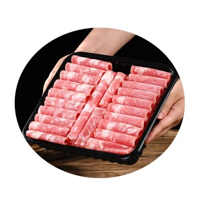 牛肉卷牛肉片雪花肥牛卷整箱商用冷冻牛肉卷批发蒙格斯勒肥牛片图5