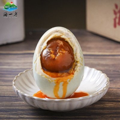 海一方厂家直供80克以上海鸭蛋红树林流油咸鸭蛋包邮海鸭蛋蛋黄图3