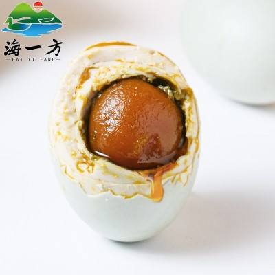 广西北部湾流油海鸭蛋海一方60克厂家直供咸鸭蛋咸蛋黄咸蛋黄流心