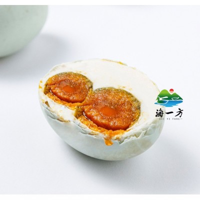 海一方双黄蛋北海海鸭蛋咸蛋礼盒咸鸭蛋送礼经典风味腌咸蛋黄图4