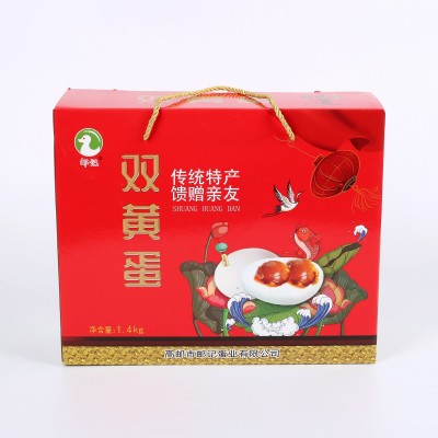高邮土特产双黄咸鸭蛋整箱双黄蛋流油真空包装批发咸鸭蛋节日礼品图4