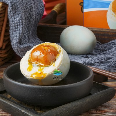 北部湾海一方熟海鸭蛋礼盒70克流油包邮红树林咸鸭蛋礼盒装咸蛋黄图2