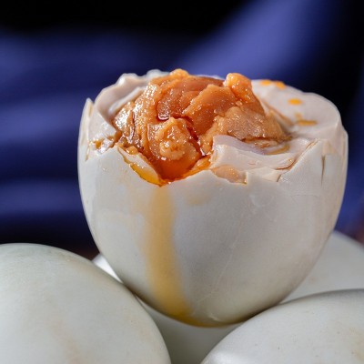 山东湖区特产工厂批发流油盐鸭蛋真空包装6个装咸鸭蛋礼盒咸鸭蛋