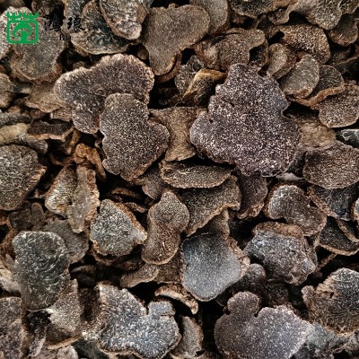 现货批发野生成熟黑松露干片散装25g块菌猪拱菌特产菌菇干货冻干图5