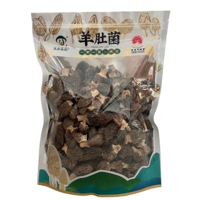 四川金堂地理标志羊肚菌丑菇袋装羊肚菌干货干菌食用菌煲汤火锅菜图5