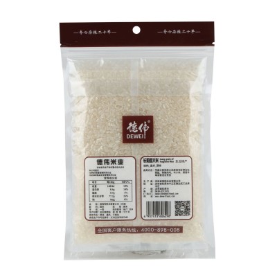 当季新米颗粒饱满长粒香米德伟东北长粒香有机大米400克真空包装图4