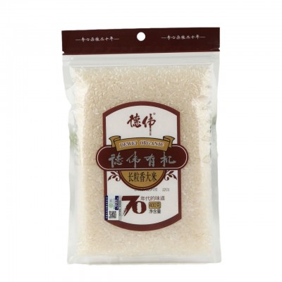 当季新米颗粒饱满长粒香米德伟东北长粒香有机大米400克真空包装图5