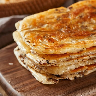 锅盔宁波梅干菜早餐锅盔饼猪肉饼冷冻煎饼食品馅饼梅菜速冻菜饼图2