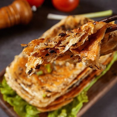 锅盔宁波梅干菜早餐锅盔饼猪肉饼冷冻煎饼食品馅饼梅菜速冻菜饼图3