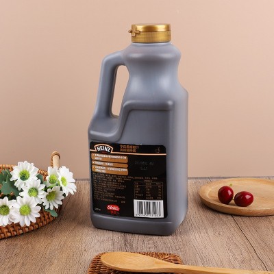 亨氏黑胡椒汁1.9kg牛排酱烤肉意大利面商用酱料黑椒酱汁商用装图3
