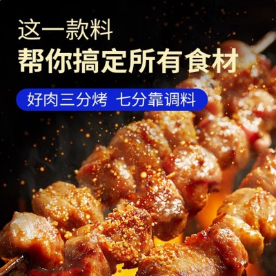 烧烤料家用干料烧烤调料撒料蘸料烤肉开店摆摊原味香辣袋装烧烤料图2