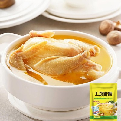 土鸡鲜精家用炒菜煲汤调味鸡精餐饮饭店烹饪鸡精调料100g土鸡鲜精图2
