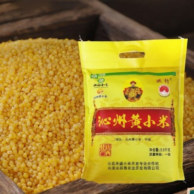 山西原厂地次村牌沁州黄小米5斤袋装农家小米粥营养月子餐黄小米图3