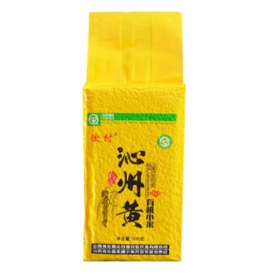 山西沁州黄小米500克真空包装新鲜小米五谷杂粮农家小米粥小黄米图5