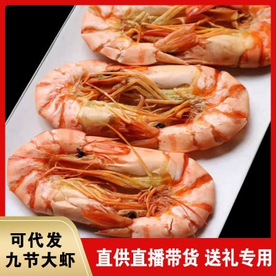 烤虾对虾干海鲜干货孕妇补钙零食淡干海虾即食斑节虾九节虾干批发