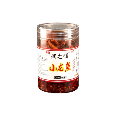 湖南特产小龙鱼香辣手撕鱼休闲小零食即食鱼干火培鱼罐装批发图5