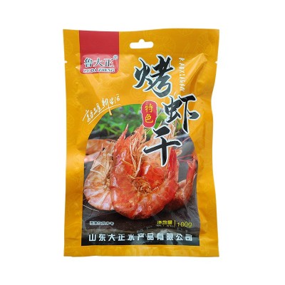 烤虾干 即食虾干水产干干休闲零食袋装100g补钙无盐 虾干图5