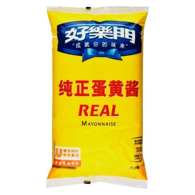 好乐门纯正蛋黄酱1Kg REAL MAYONNAISE 三明治汉堡沙拉美乃滋商用图4