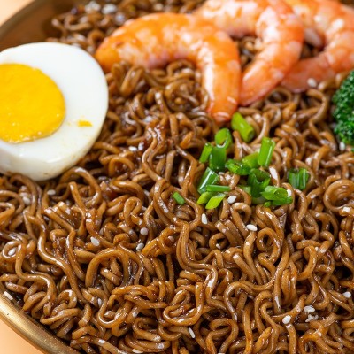 嗨吃家荞麦魔芋面混装组合袋装拌面带料包宿舍方便供货一件代发图3