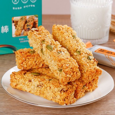 代发健身高蛋白代餐棒能量棒燕麦谷物棒无糖精能量饱腹小零食包邮图3