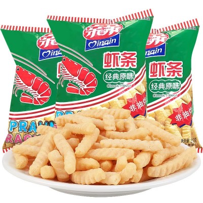 亲亲虾条30袋儿童8090后怀旧薯条夜宵充饥解馋小零食休闲食品小吃图4