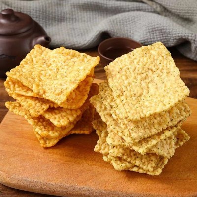 精选苦荞片粗粮锅巴大袋散装荞麦片代餐零食批发解馋小零食休闲图3