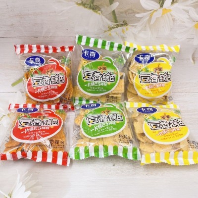 卡奇小米豆香锅巴散称膨化办公室香辣甜香休闲小零食1000g包邮