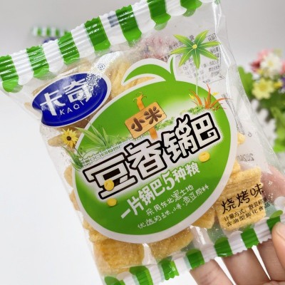 卡奇小米豆香锅巴散称膨化办公室香辣甜香休闲小零食1000g包邮图4