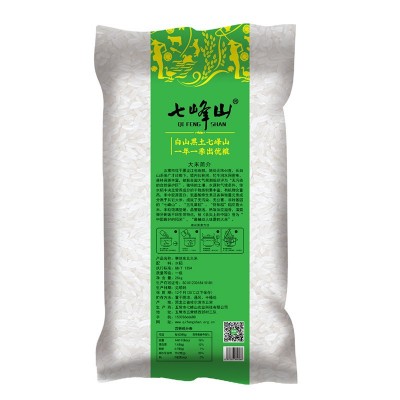 七峰山新寒地东北大米珍珠米编织袋包装25kg厂家批发蒸饭优质大米图3