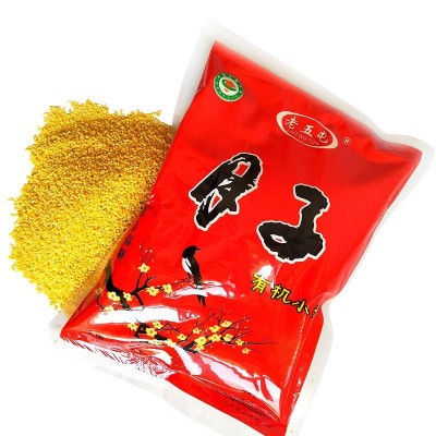 老五屯月子米 厂家批发东北有机小米农家养生熬粥食用杂粮 黄小米图5