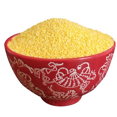 老五屯月子米 厂家批发东北有机小米农家养生熬粥食用杂粮 黄小米图4
