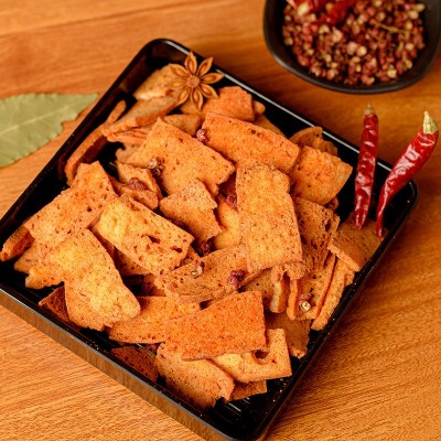 面禾谷花椒馍片128g网红香脆麻辣椒香酥脆解馋休闲小零食糕点图3
