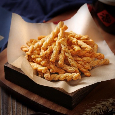 地摊称重手工小麻花批发10斤零食散装休闲小吃脆大包装海苔味膨化图3