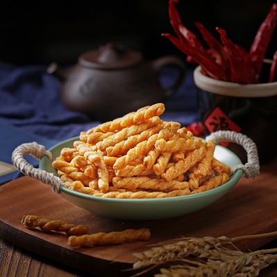 地摊称重手工小麻花批发10斤零食散装休闲小吃脆大包装海苔味膨化图4